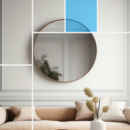 Fixation de miroirs à Genève | Handyman bricoleur